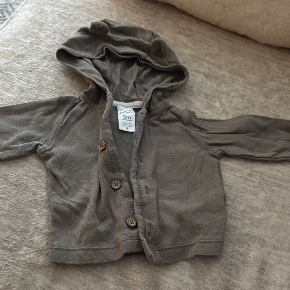 Cozy Button-Up Kids Hoodie